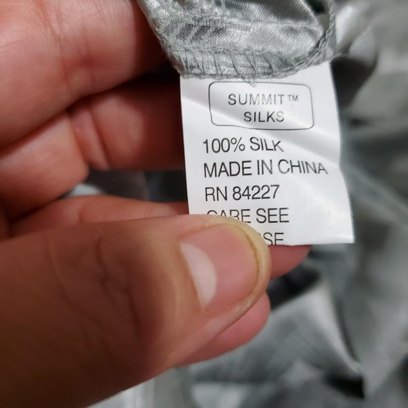 Vintage Summit Silk Short Sleeve Shirt Size M - Picture 5 of 6